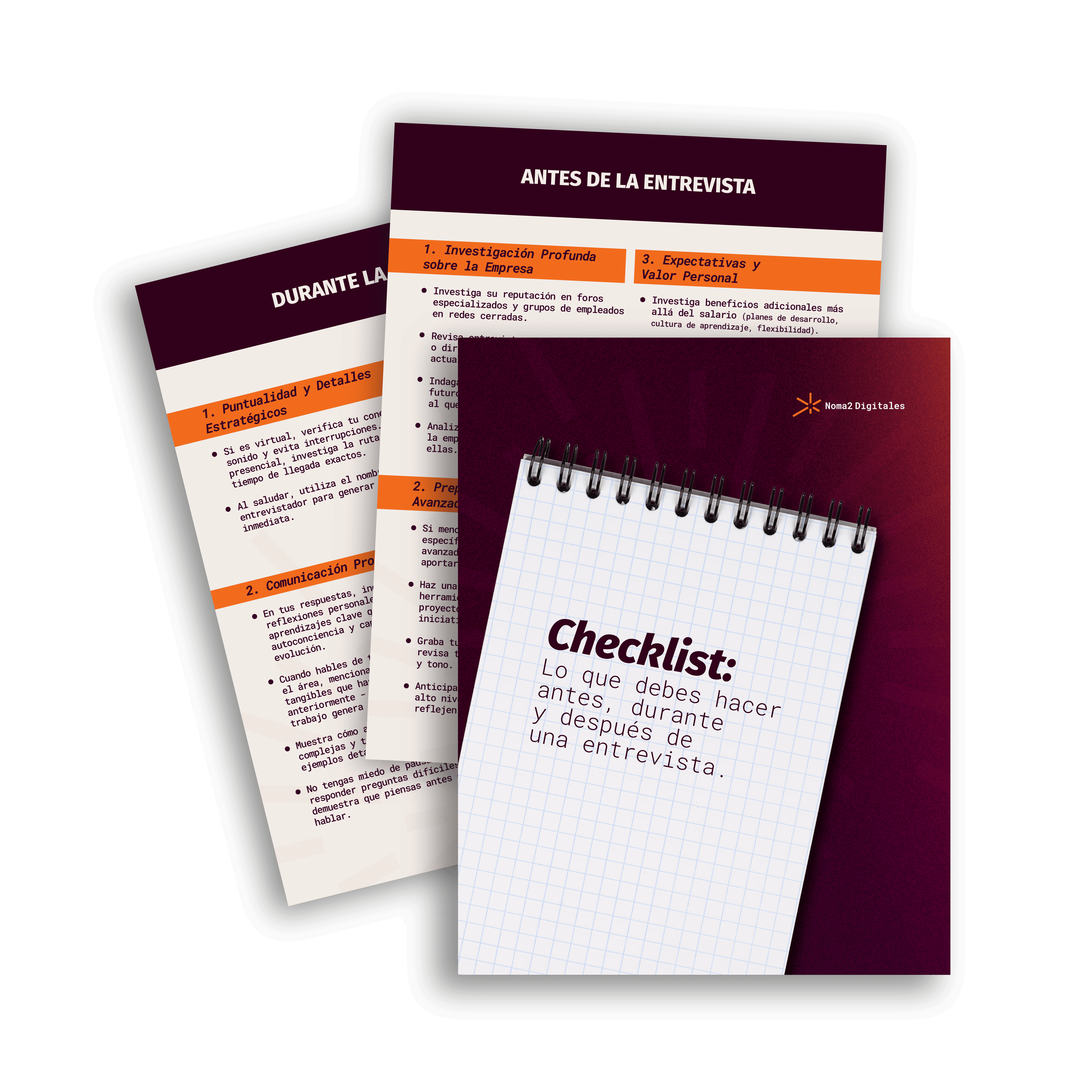 Checklist lo que tienes que hacer antes de una entrevista