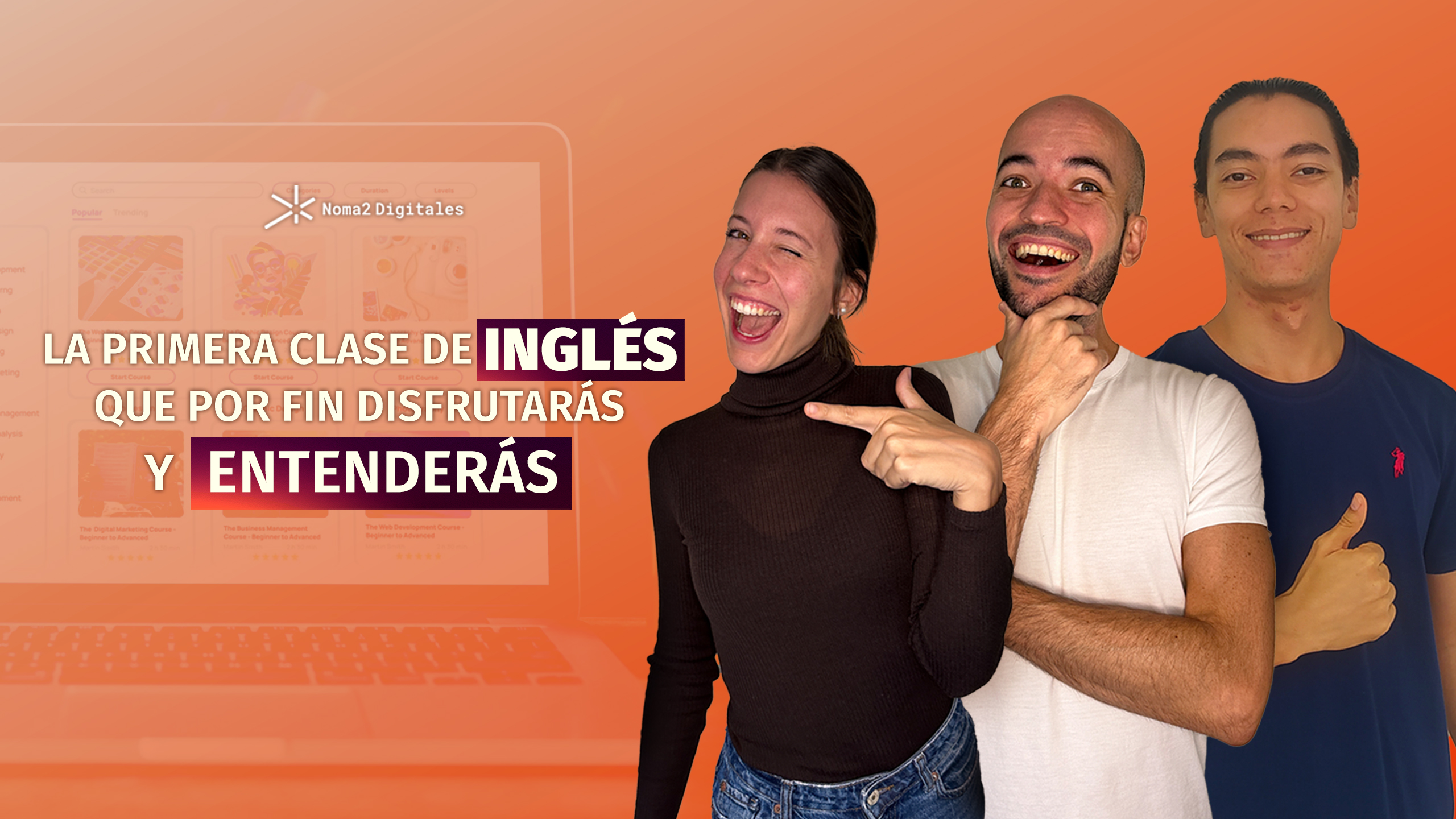 La primera clase de inglés que por fin disfrutarás y entenderás