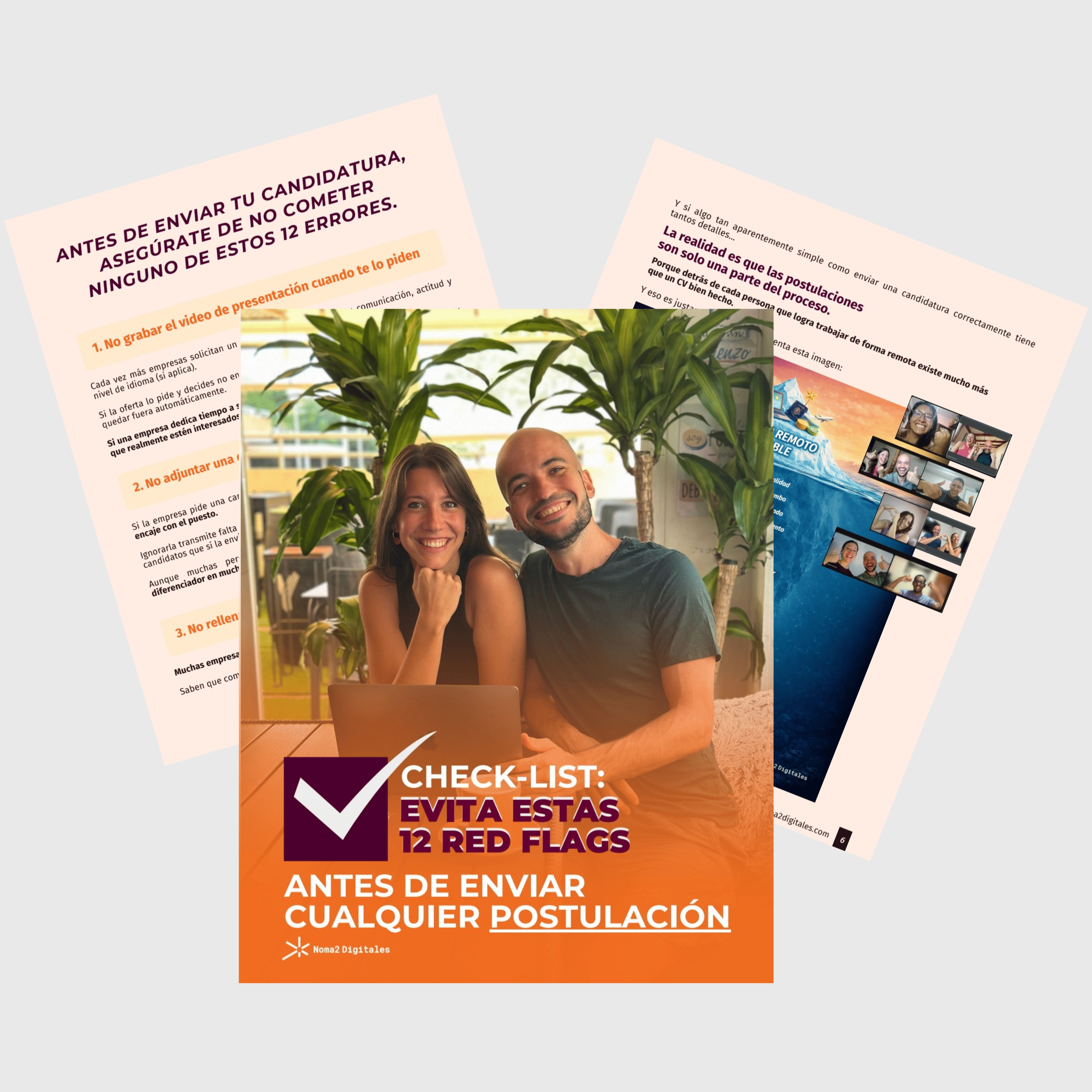 Checklist Evita estas 12 red flags antes de enviar cualquier postulación