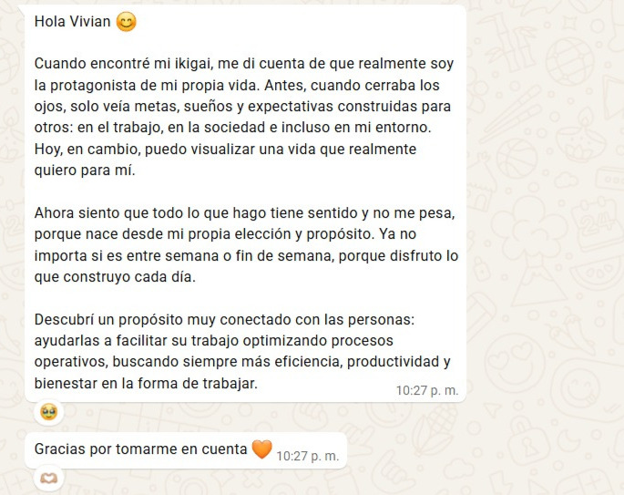 Testimonio IKI - Silvia