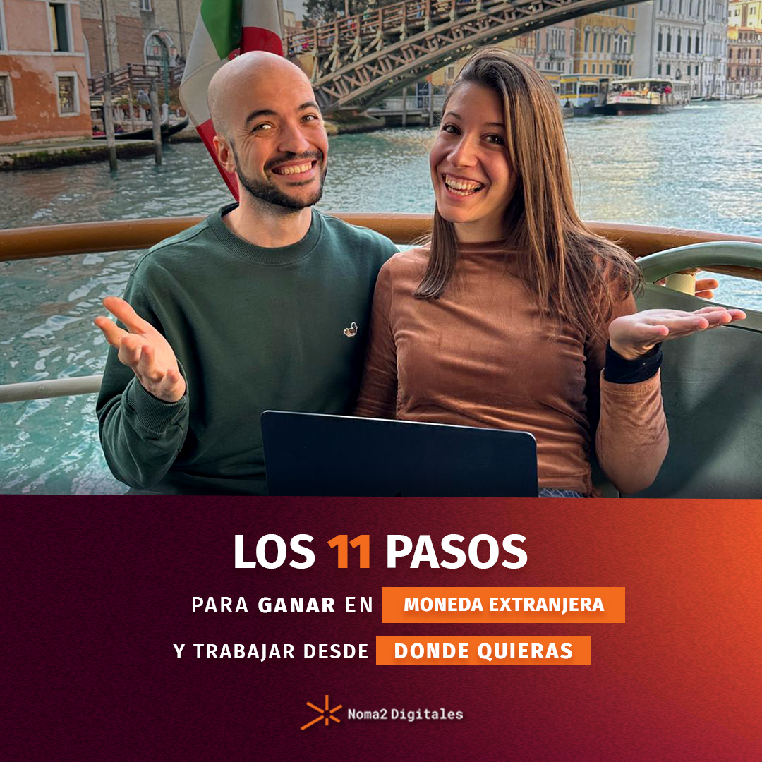 Banner Masterclass: Los 11 pasos para ganar en moneda extranjera y trabajar desde donde quieras