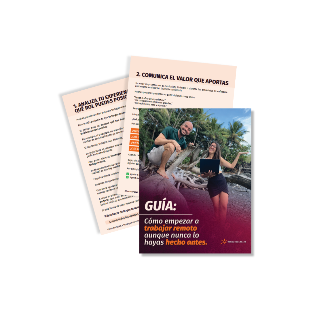 Guía: Como comenzar a trabajar remoto aunque nunca lo hayas hecho antes