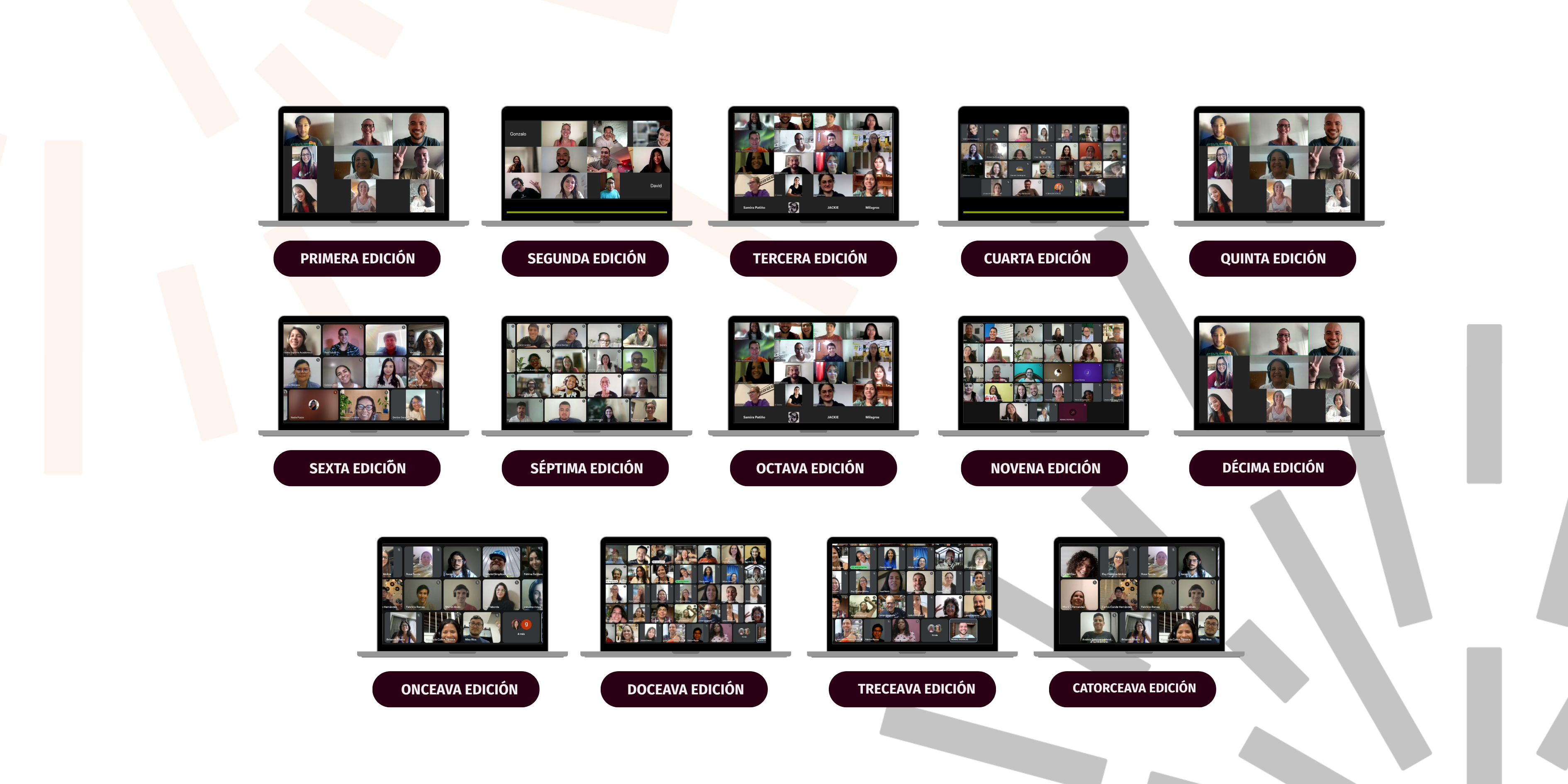 Fotos grupales estudiantes