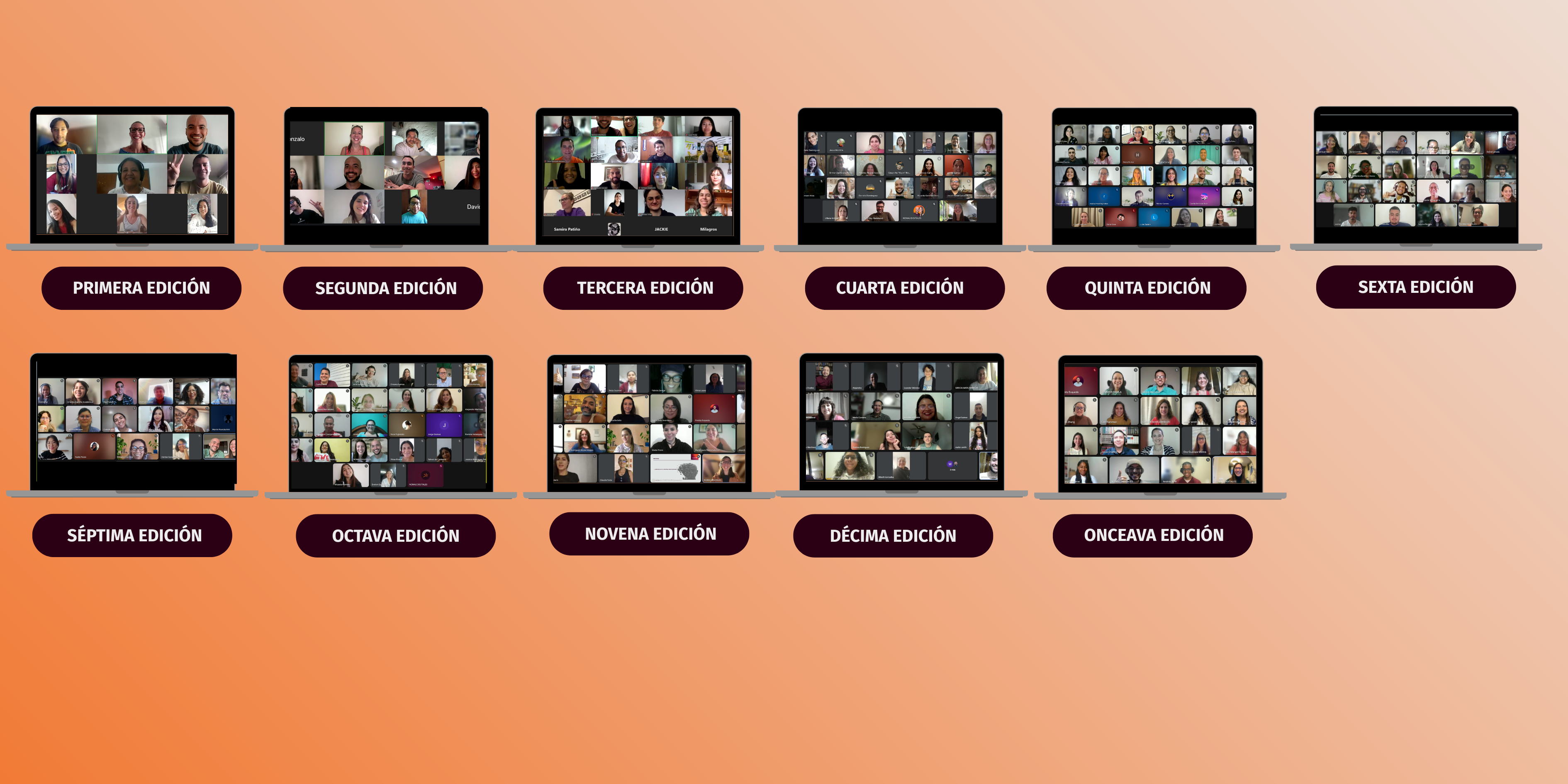 Fotos grupales estudiantes