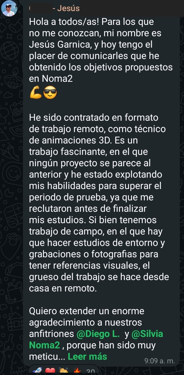 TESTIMONIO - Objetivo logrado - Fernando